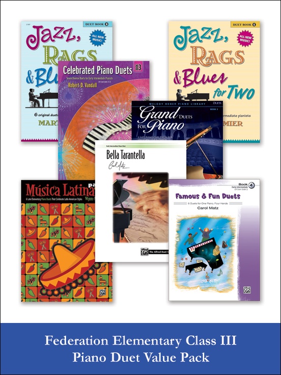 Federation Elementary Class III Piano Duet (Value Pack)