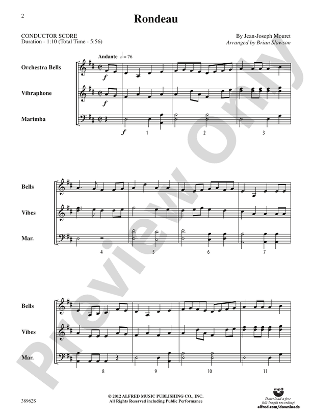 Classic Mallet Trios, Volume 2: Mallet Instrument Book - Digital Sheet ...