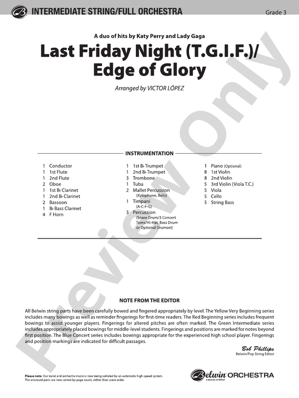 Last Friday Night (T.G.I.F.) / Edge of Glory
