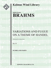 Variations and Fugue on a Theme by Handel, Op. 24 (revised edition)