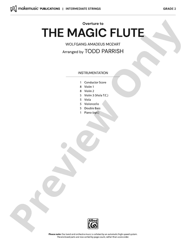 Overture to The Magic Flute