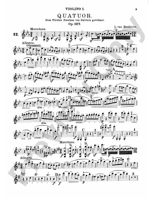 Beethoven: String Quartets, Volume III