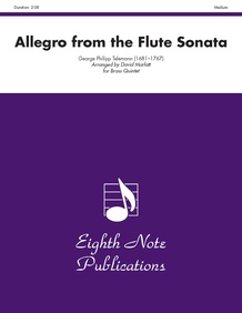 Allegro (from the <I>Flute Sonata</I>)