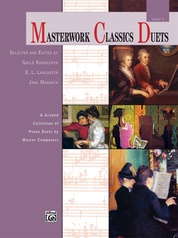 Masterwork Classics Duets, Level 8: Piano Duet (1 Piano, 4 Hands
