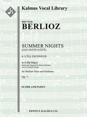 Summer Nights, Op. 7 (Les nuits d'ete): 6. L'isle Inconnue (transposed in E-flat)