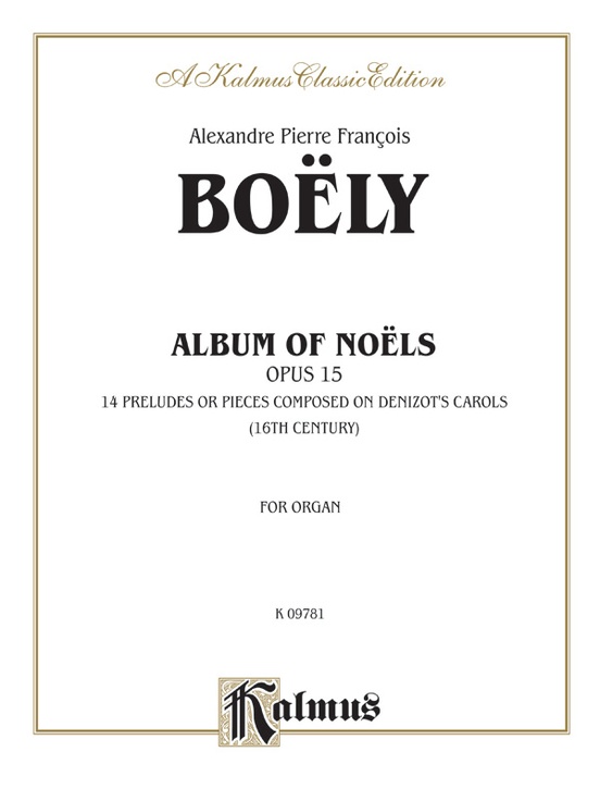 Boëly: Album of Noels, Op. 14