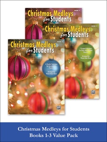 Christmas Medleys for Students, 1-3 (Value Pack)