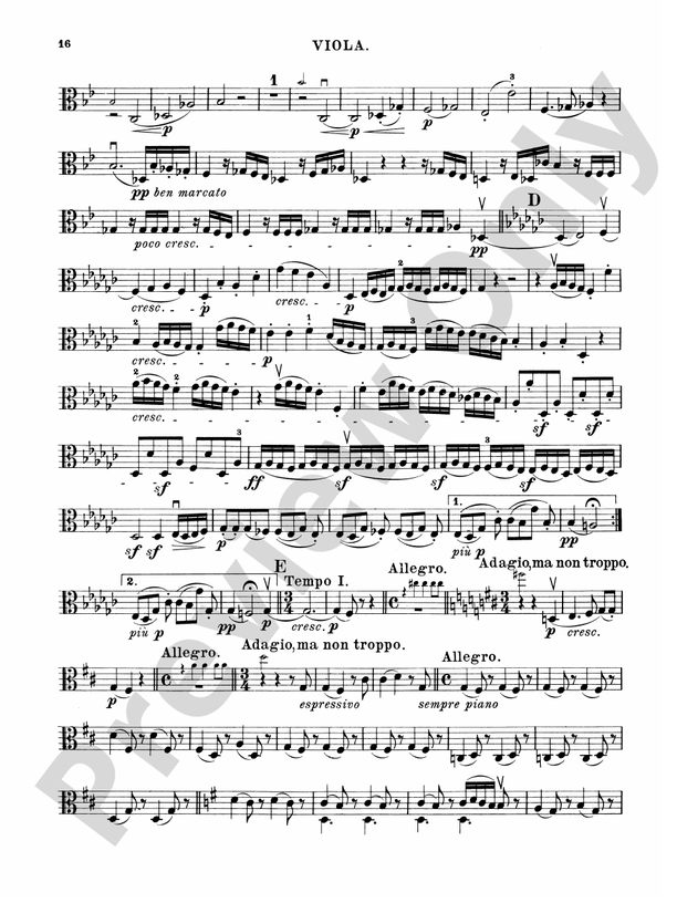 Beethoven String Quartets, Volume III String Quartet, Op. 130 (Viola