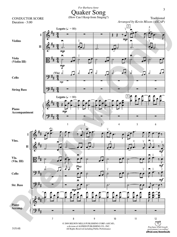 Quaker Song How Can I Keep From Singing