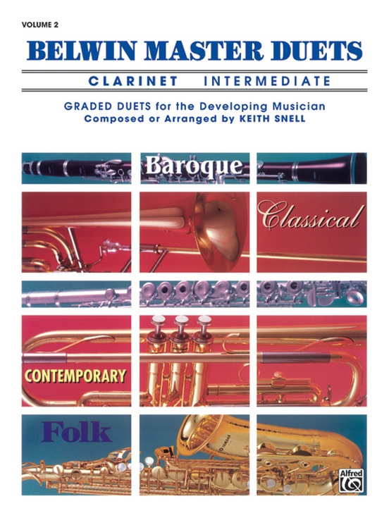 Belwin Master Duets (Clarinet), Intermediate Volume 2