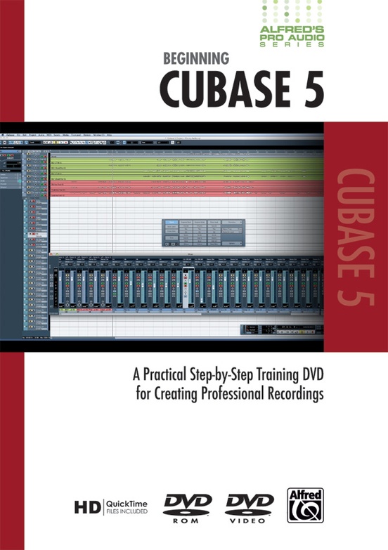 Eigenwijs Componist Geometrie Alfred's Pro Audio Series: Beginning Cubase 5: Pro Audio DVD