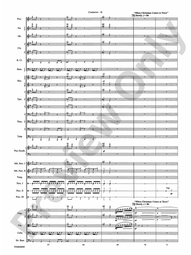 The Polar Express, Concert Suite from