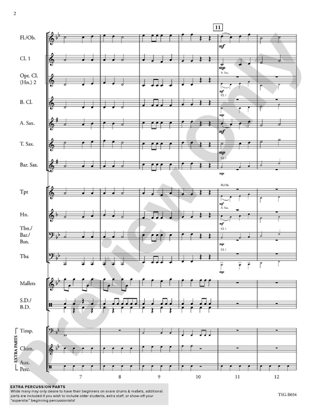 First Winter Suite: Score: Concert Band Score: Tyler S. Grant