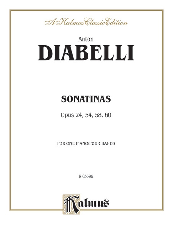 Sonatinas, Opus 24, 54, 58, 60