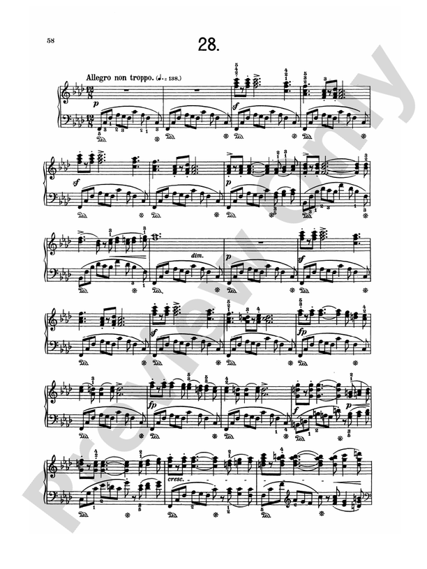 Heller Studies Op 46 No 28 Part Digital Sheet Music Download Heller Studies Op 46 No 28 Part Digital Sheet Music Download