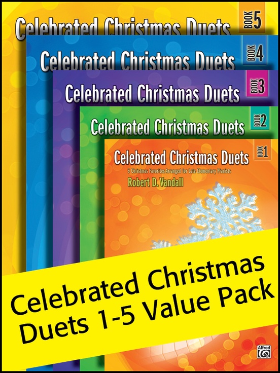 Celebrated Christmas Duets 1-5 (Value Pack)