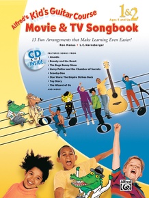 Alfred's Kid's Guitar Course Movie & TV Songbook 1 & 2