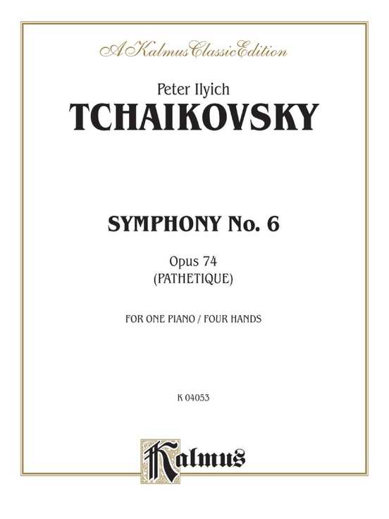 Symphony No. 6 in B Minor, Opus 74 ("Pathetique")
