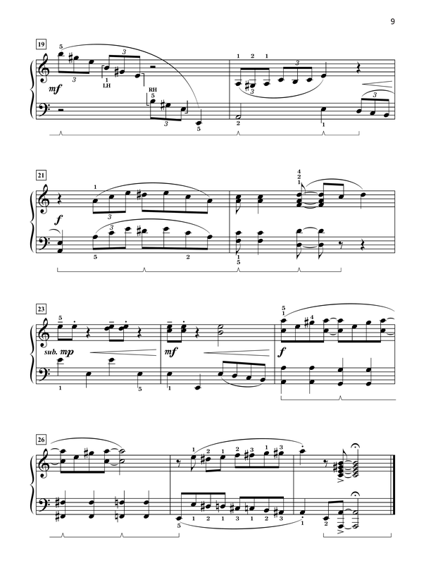 In All Keys, Book 1: Sharp Keys: Intermediate to Late Intermediate Piano Solos in All Major and Minor Sharp Keys