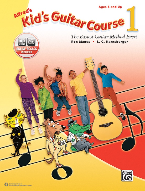 Alfred's Kid's Guitar Course 1: Guitar Book & Online Audio