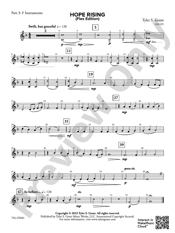 Hope Rising Part 3 F Instruments Part 3 F Instruments Part