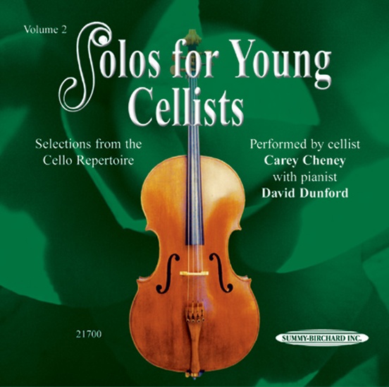 Solos for Young Cellists CD, Volume 2