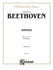 Sonata No. 14 in C-sharp Minor, Opus 27, No. 2 ("Moonlight")