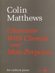 Chaconne and Moto Perpetuo