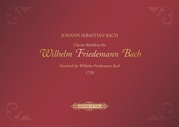Notebook for Wilhelm Friedemann Bach 1720