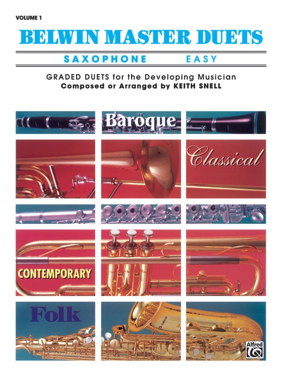 Belwin Master Duets (Saxophone), Easy Volume 1