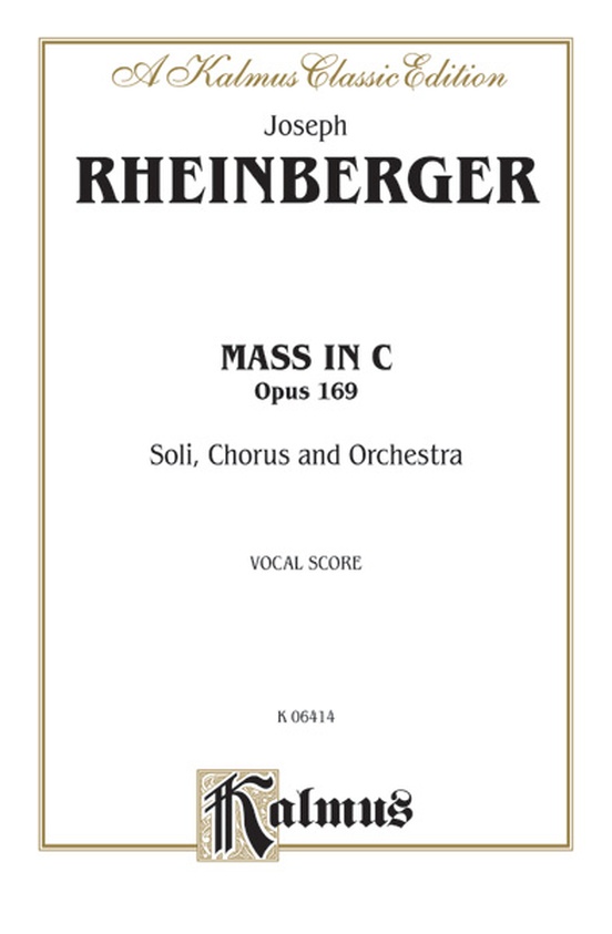 Mass in C, Opus 169