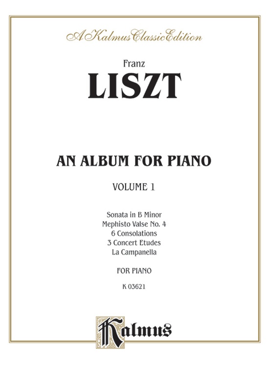 LISZT/新リスト全集 旅人のアルバム Ⅰ.Ⅲ EMB