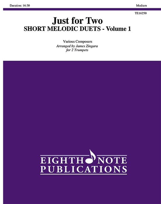 Just for Two: Short Melodic Duets, Volume 1