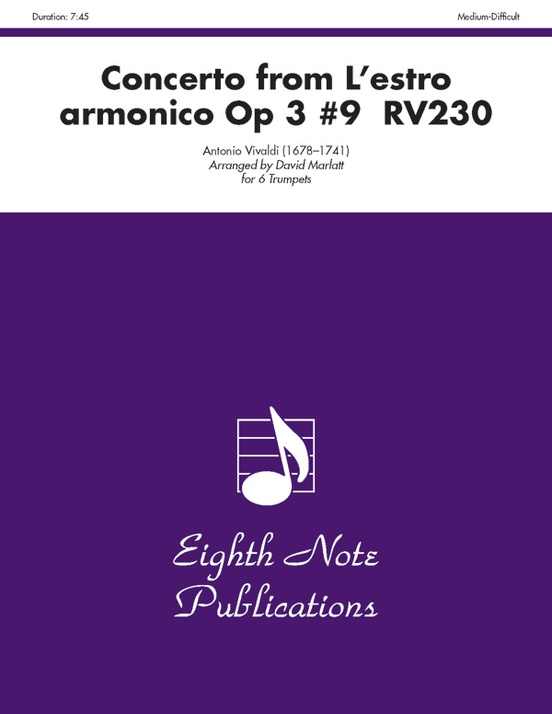 Concerto (from L'estro Armonico, Op 3 #9 RV230)