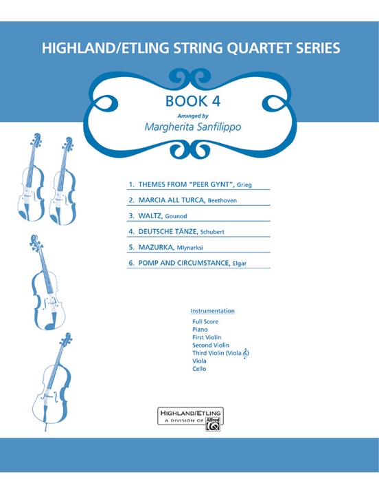 Highland/Etling String Quartet Series: Book 4