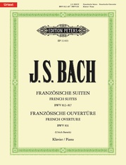 French Suites BWV 812-817 and French Overture BWV 831 for Piano