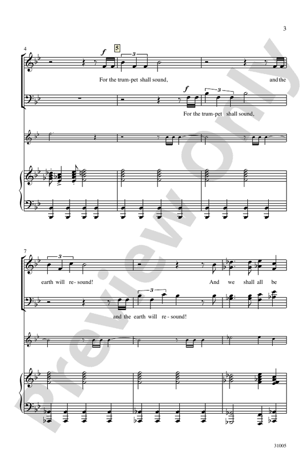 For the Trumpet Shall Sound