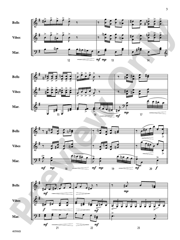 Classic Mallet TriosTchaikovsky Mallet Instrument Book Peter