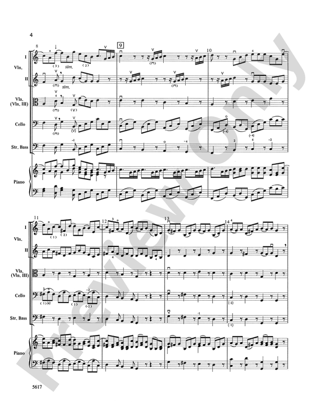 Brandenburg Concerto No. 6, 3rd Movement (Abridged)