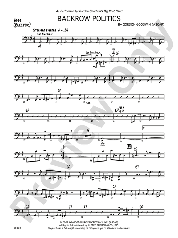 Backrow Politics: String Bass