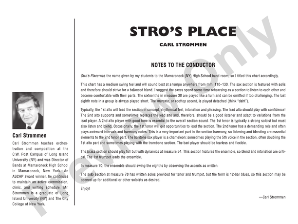 Stro's Place