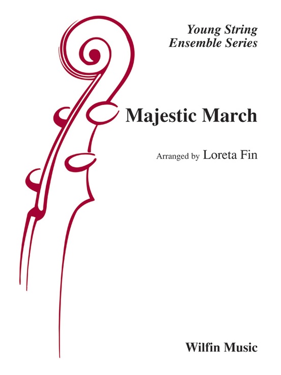 Majestic March 1st Violin 1st Violin Part Digital Sheet Music Download