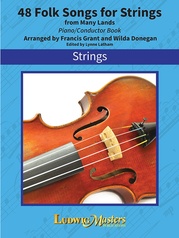 48 Folk Songs for Strings (Piano/Conductor book)