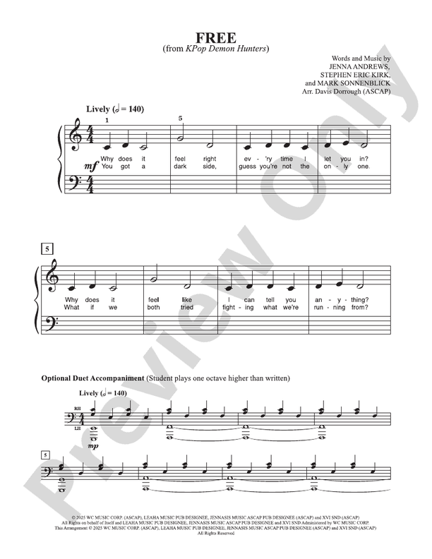 Free (from "KPop Demon Hunters")