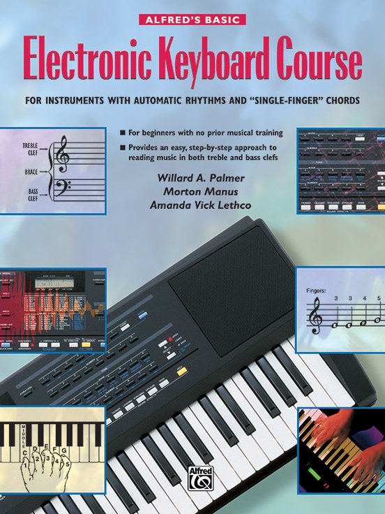 Teaching electronic online keyboard