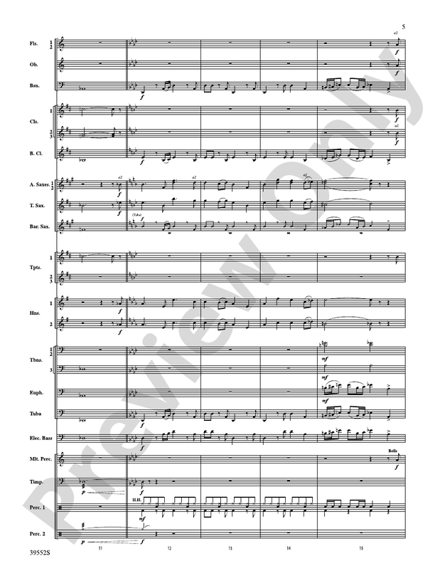Dallas (Main Title): Score: Concert Band Score - Digital Sheet Music ...