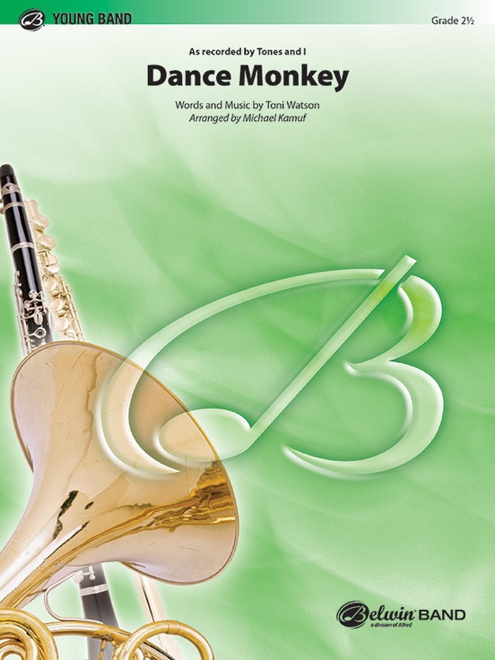 Dance Monkey: Concert Band Conductor Score & Parts | Alfred Music: Toni  Watson