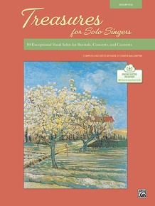 Treasures For Solo Singers: Medium High Voice Book & Online Audio 