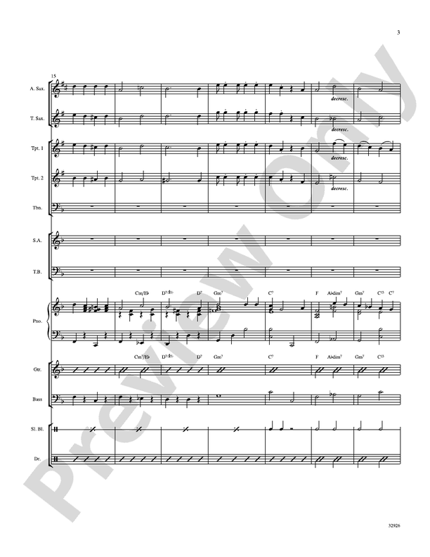 Mele Kalikimaka: Score