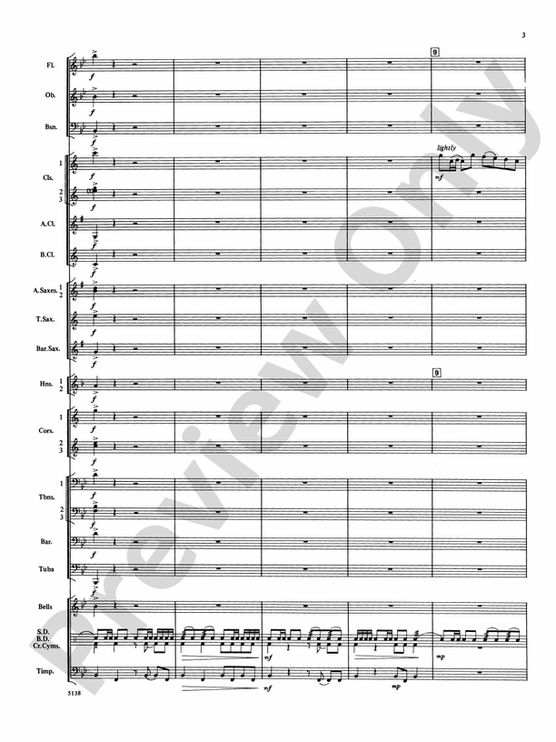 Heritage March: Score: Concert Band Score - Digital Sheet